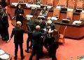 Premierato: rissa sfiorata in Senato, Aula sospesa