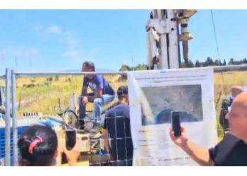 Via agli espropri per il Thyrrenian link, protesta a Selargius