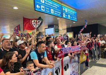 Nuova impresa di Ranieri a Cagliari, festa in città