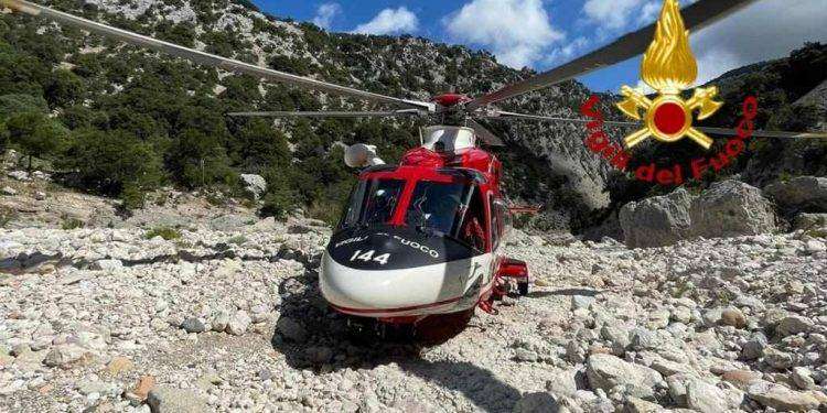 Gorroppu, due turisti tedeschi si perdono: salvati dai Vigili del Fuoco