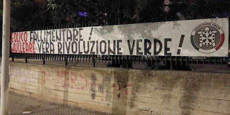 CasaPound contro la speculazione eolica in Sardegna