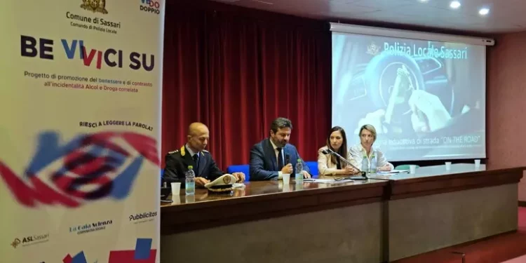 Alt ad abuso di alcol e droga, campagna Polizia locale a Sassari