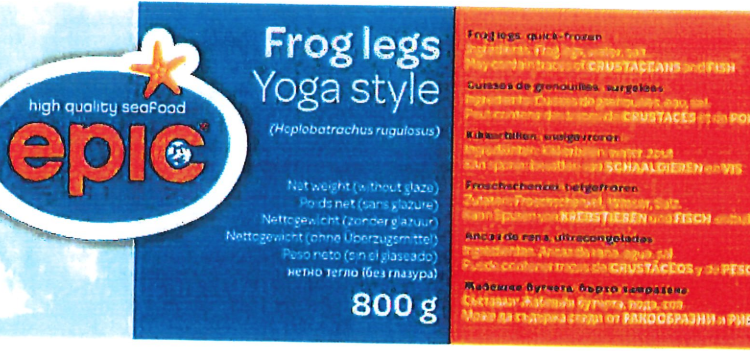 Cosce di rana ritirate dal mercato: ecco cosa è successo