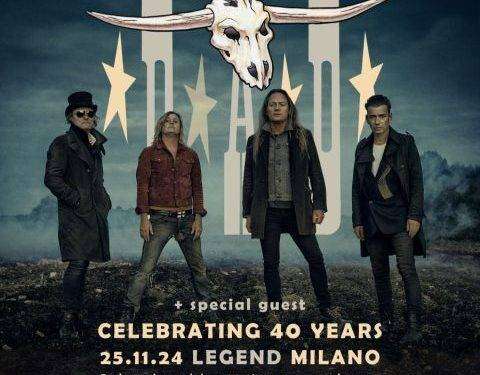 D-A-D: una data live in Italia a fine novembre