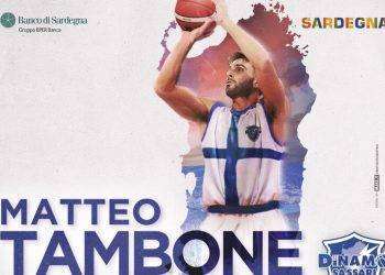 Basket: la Dinamo Sassari ingaggia Matteo Tambone