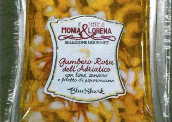 Il richiamo dei gamberetti sott’olio piccanti: presenza di allergeni non dichiarati in etichetta
