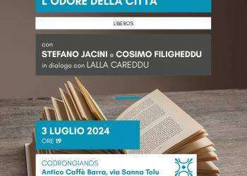Mercoledì 3 luglio, a Codrongianos, presentazione dei libri “L’odore della città” di Cosimo Filigheddu e “La cuoca di Radetzky” di Stefano Jacini