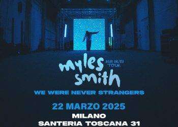 Myles Smith in concerto a Milano a marzo 2025