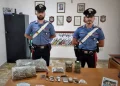 Nasconde 1,5 kg di marijuana in un rudere, arrestato 58enne