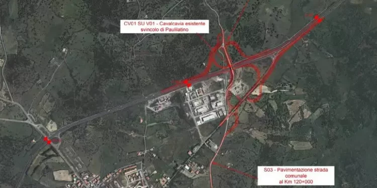 Nuova fase di lavori per lo svincolo di Paulilatino