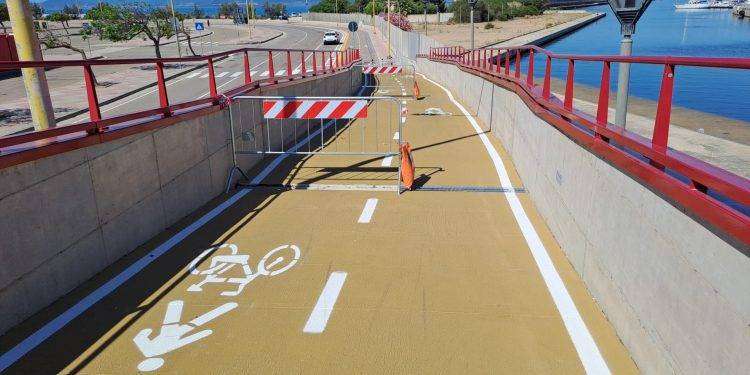 Cagliari, chiusura temporanea del ponte Ciclopedonale di San Bartolomeo