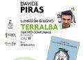 Lunedì 24 giugno, Davide Piras presenta il suo nuovo romanzo “La chimica dei sentimenti” a Terralba