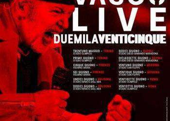 Vasco Rossi ha annunciato le date del tour negli stadi del 2025