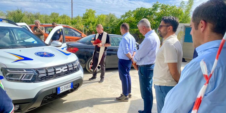 In servizio ad Alghero nuovo mezzo Protezione Civile