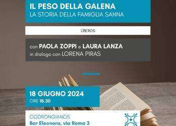 Martedì 18 giugno, a Codrongianos, presentazione dei libri “In Messico con Frida Kahlo” di Paola Zoppi e “Il peso della galena” di Laura Lanza