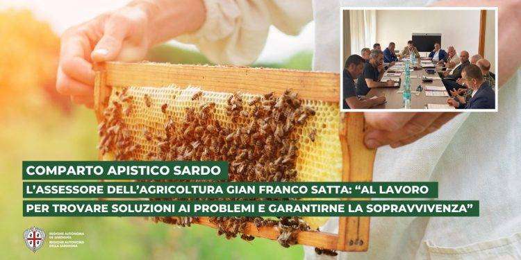 Agricoltura, Assessore Satta: “Al lavoro per trovare soluzioni ai problemi e garantirne la sopravvivenza del comparto apistico”