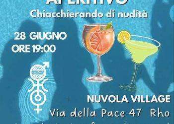 Aperitivo in nudità, l’evento a Rho il 28 giugno