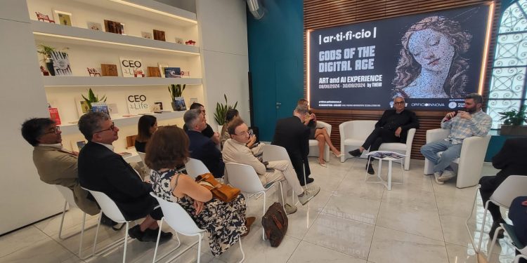 Presentata a Roma la mostra “Gods of the digital age” visibile negli spazi di Sa Manifattra a Cagliari