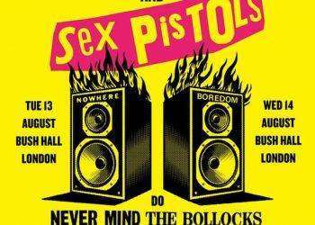 Sex Pistols: due concerti di beneficenza con Frank Carter alla voce
