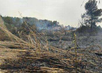 Fiamme a Quartucciu, intervento di due elicotteri e dei volontari