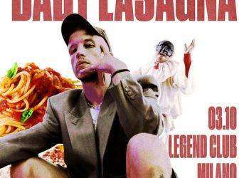 Baby Lasagna in concerto in Italia: una data a Milano