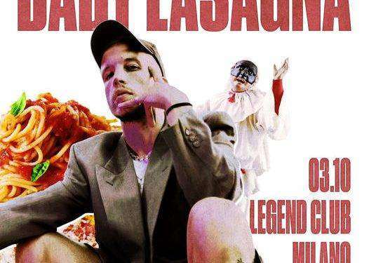 Baby Lasagna in concerto in Italia: una data a Milano