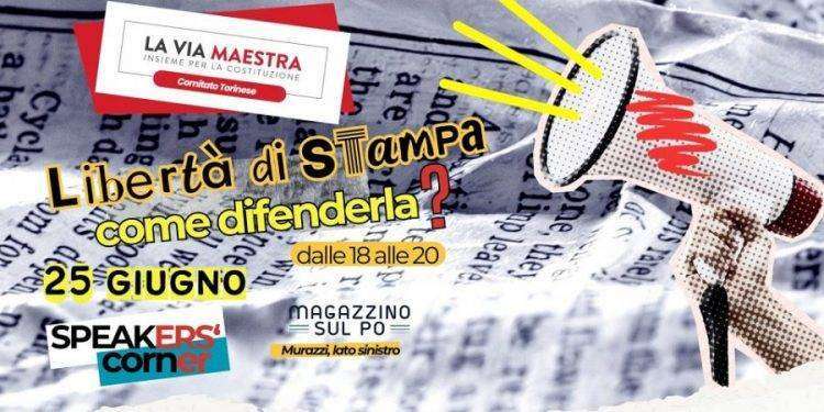 ‘Libertà di stampa: come difenderla?’, incontro a Torino con giornalisti e società civile