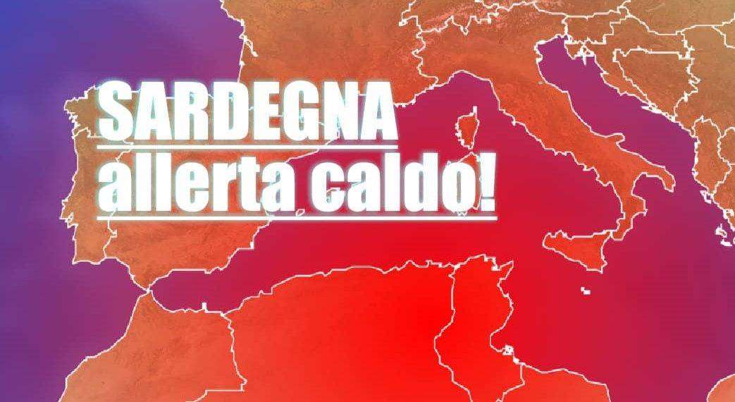 Allerta meteo in Sardegna, ondata di caldo afoso l’8 giugno