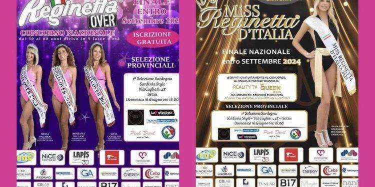 A Setzu in Marmilla la prima selezione di Miss Reginetta d’Italia e Miss Reginetta Over