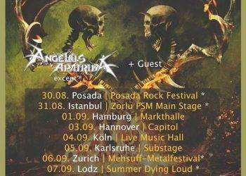 Overkill: annunciato il tour europeo 2024, una data in Italia