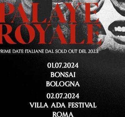 Palaye Royale, due date in Italia a luglio