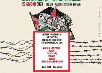 Sabato 22 giugno a Sassari manifestazione per la Palestina