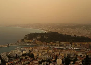 In arrivo sabbia del Sahara sul Mediterraneo