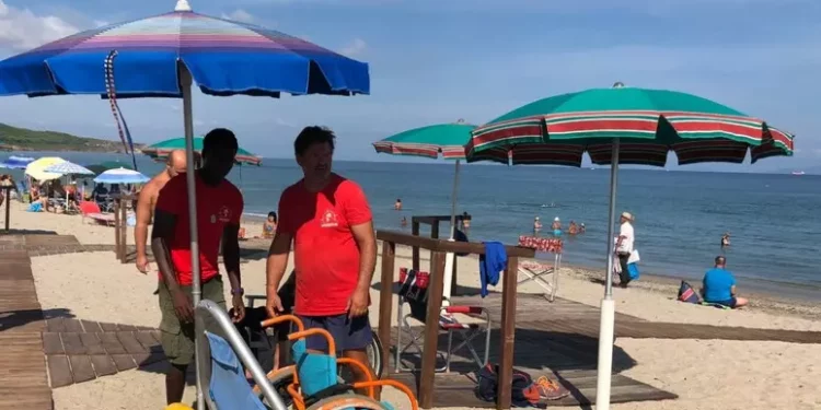 A Sassari spiagge più accessibili alle persone con disabilità