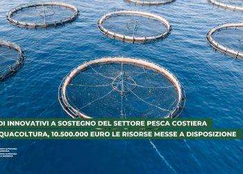 Agricoltura: bandi innovativi a sostegno del settore pesca costiera e acquacoltura, 10.500.000 euro le risorse messe a disposizione