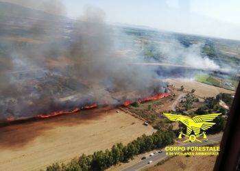 Inferno di fuoco in Sardegna, 28 incendi nella giornata di oggi