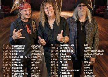 Anvil, annunciate le date del tour europeo autunnale