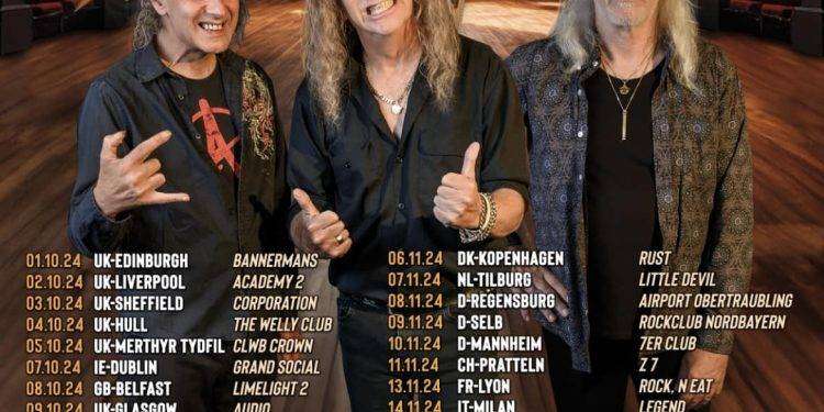 Anvil, annunciate le date del tour europeo autunnale