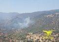 Dopo giorni ancora attivo l’incendio a Bottidda: giunti due canadair