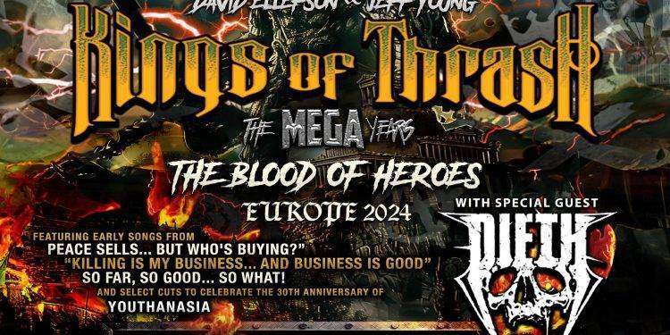 David Ellefson: una data a Milano con Kings of Thrash e Dieth