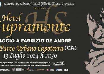 Omaggio a Fabrizio De Andrè, il 13 luglio concerto degli Hotel Supramonte a Capoterra