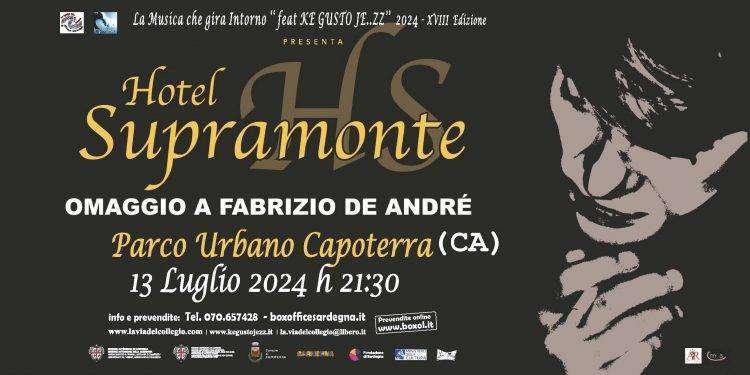 Omaggio a Fabrizio De Andrè, il 13 luglio concerto degli Hotel Supramonte a Capoterra