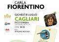 Carla Fiorentino a a Cagliari giovedì 11 luglio per presentare il suo nuovo romanzo “Dallo scoglio si vede tutto”