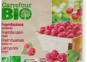 Carrefour richiama lamponi interi surgelati
