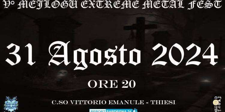 Annunciata la quinta edizione del Mejlogu Extreme Metal fest: 31 agosto 2024 a Thiesi