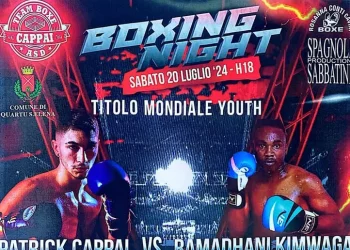 Pugilato: Cappai difende mondiale ‘Youth’ WBC contro Kimwaga