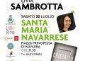 La scrittrice romana Livia Sambrotta a Santa Maria Navarrese sabato 20 luglio luglio