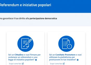 Referendum, via libera definitivo alla piattaforma digitale gratuita per la raccolta firme su autonomia differenziata e su legge elettorale Rosatellum