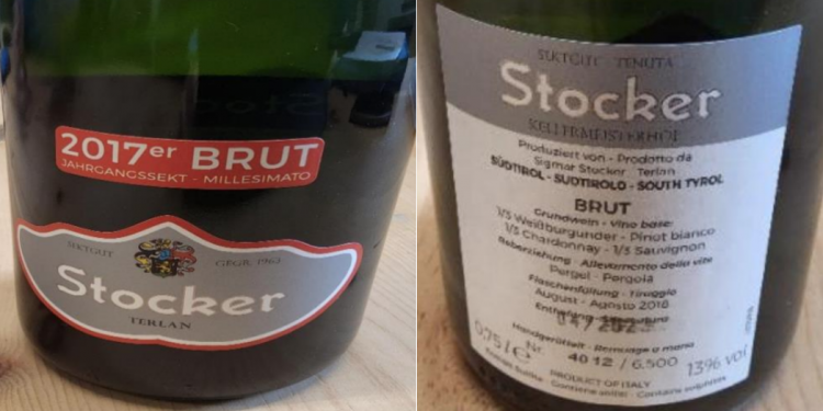 Spumante richiamato per piombo oltre i limiti