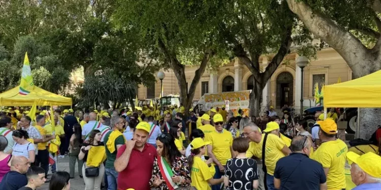 Siccità, rimborsi e cinghiali, protesta dei trattori a Cagliari
